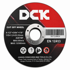 Pack 25 Discos De Corte A46 Acero Metal 115x1.2 Dck Tbf Negro