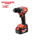 Taladro Atornillador Percutor Inalámbrico DCK KDJZ2060i Con batería 4.0 Ah y tecnologia sin carbones