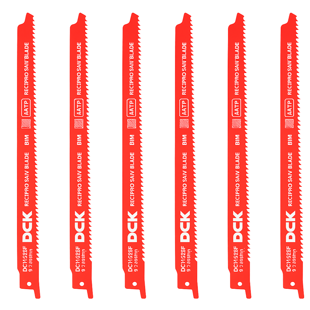 Set Hoja De Sierra Sable 9" Para Metal 6 Unidades Pack