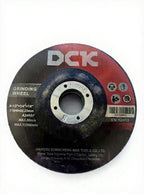 10 Discos De Desbaste 4 1/2" 115mm Color Negro Dck Negro