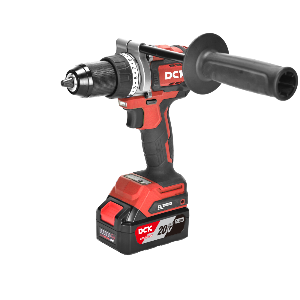 KDJZ20160i Taladro Atornillador Percutor de Impacto Inalámbrico 160Nm Con Motor Sin Escobillas con bateria 4.0Ah