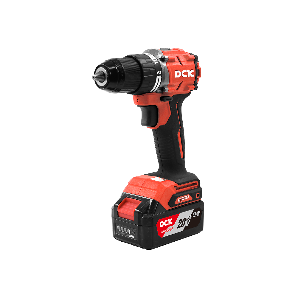 Taladro Atornillador Percutor Inalámbrico DCK KDJZ2060i Con batería 4.0 Ah