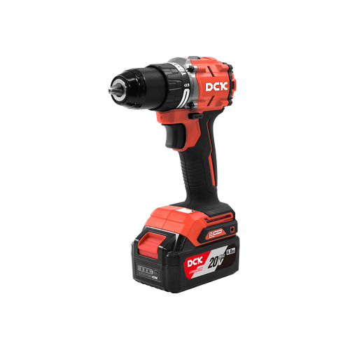 Taladro Atornillador Percutor Inalámbrico DCK KDJZ2060i Con batería 4.0 Ah