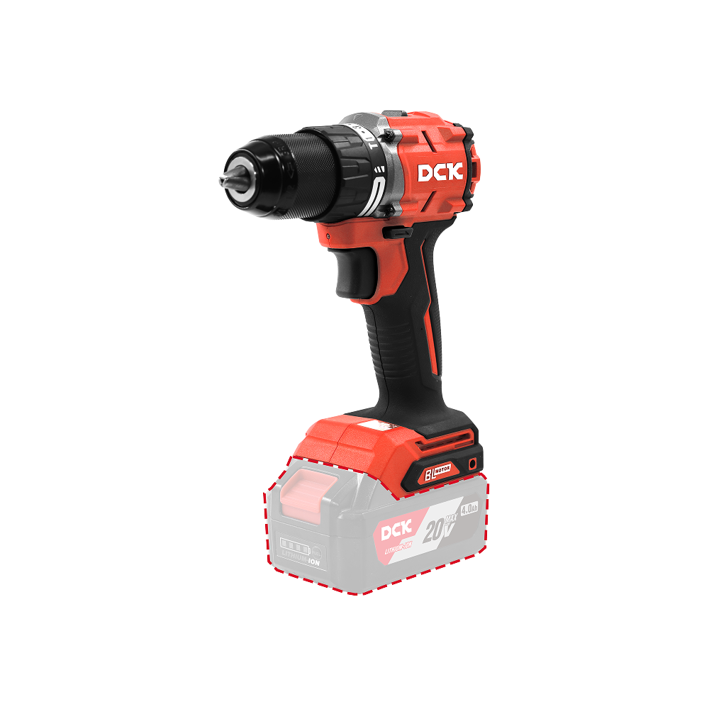 Taladro Atornillador Percutor Inalámbrico DCK KDJZ2060i Sin batería