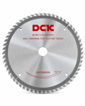 Disco De Sierra Circular 7 1/4" 185mm 60 Dientes Para Madera Dck