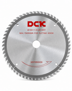 Disco De Sierra Circular 7 1/4" 185mm 60 Dientes Para Madera Dck
